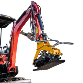 Compatible Hydraulic Plate Compactor Attachment for Mini Excavators 1 Ton to 2 Ton